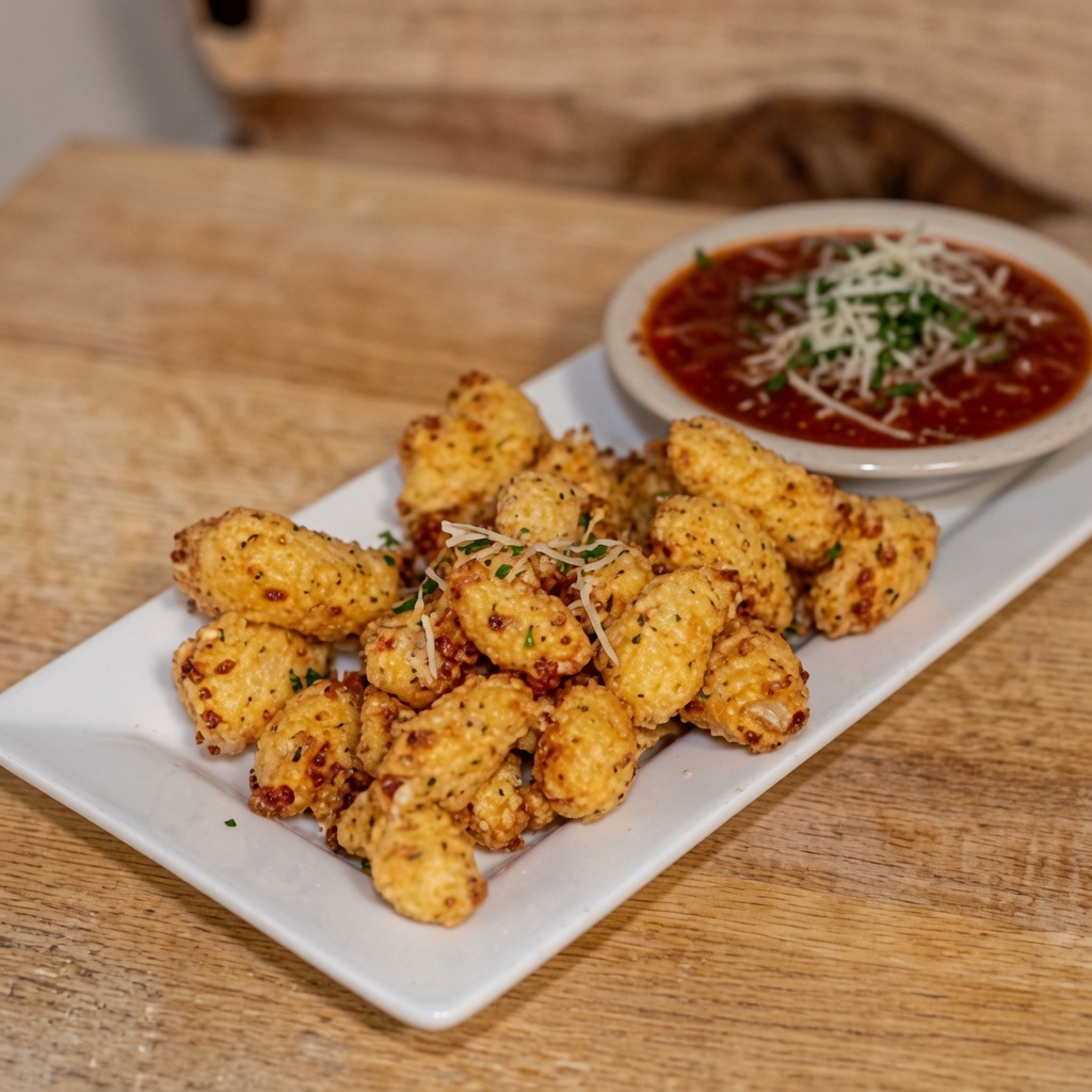 Crispy Cheese Curds at Seasons Sports Bar